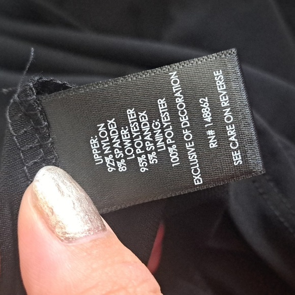 NWT TORRID STUDIO KNIT LACE BABYDOLL TANK - Picture 5 of 5